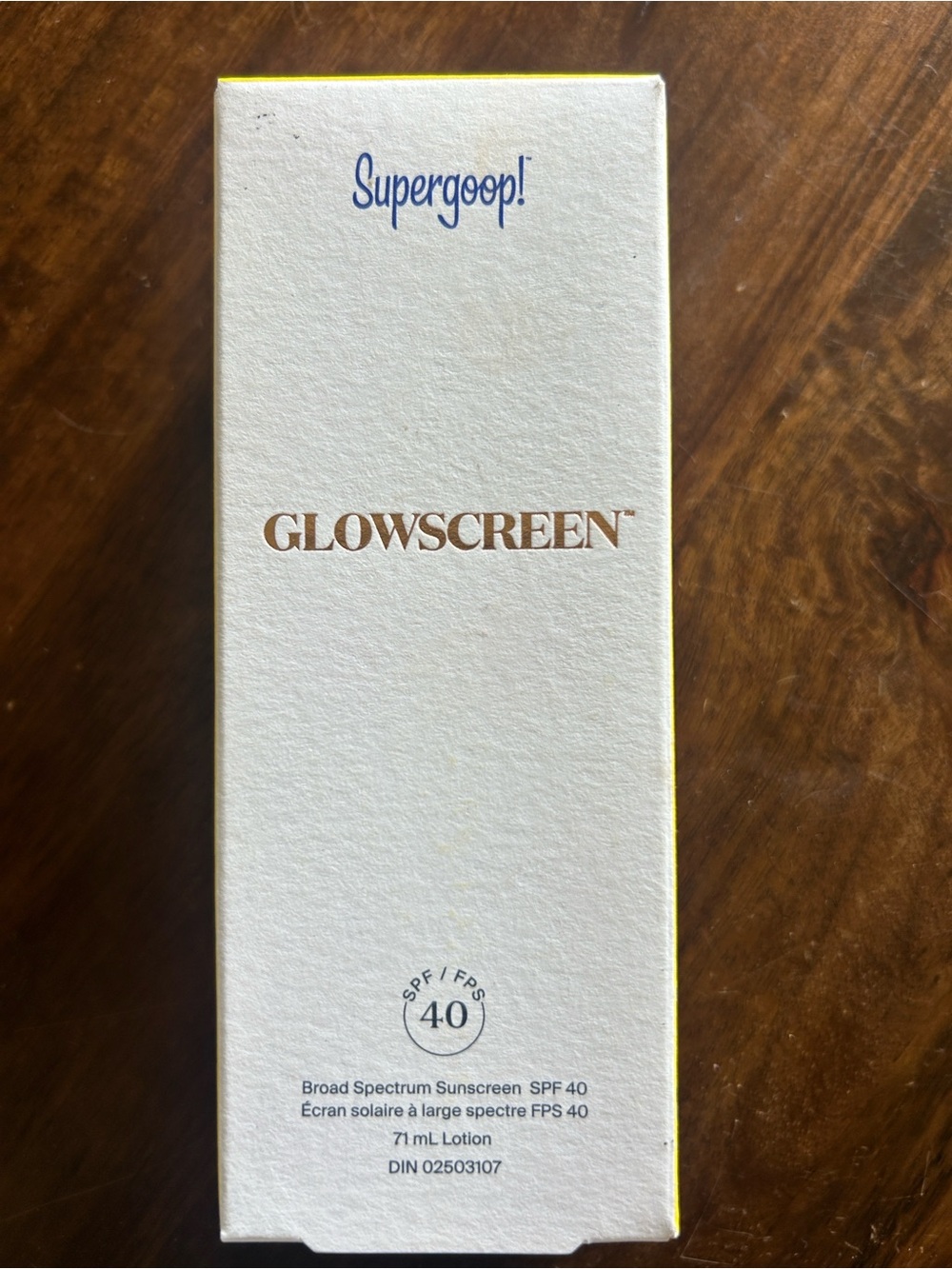Supergoop! Glowscreen SPF 40 - Sunrise (Champagne Glow) 71ml | NIB |